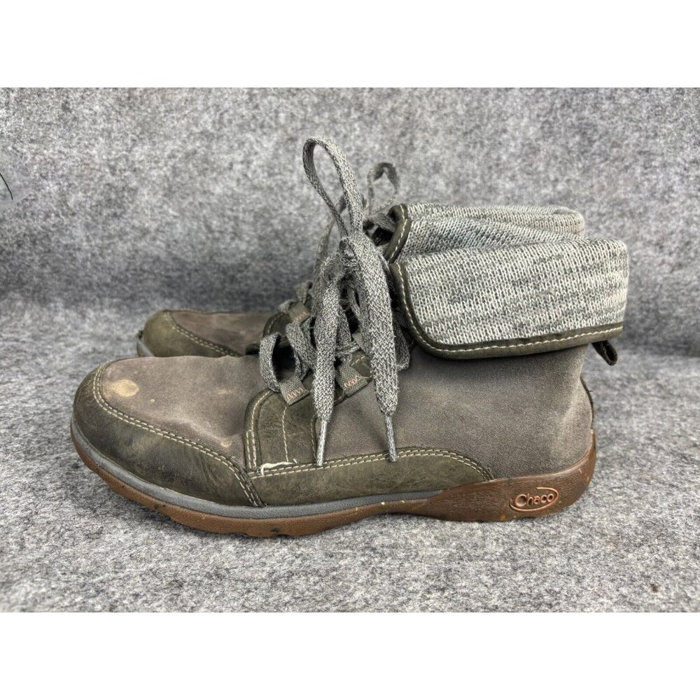 Chaco‎ Barbary Hiking Ankle Boots Women's 8.5 Castlerock Gray Comfort J106392